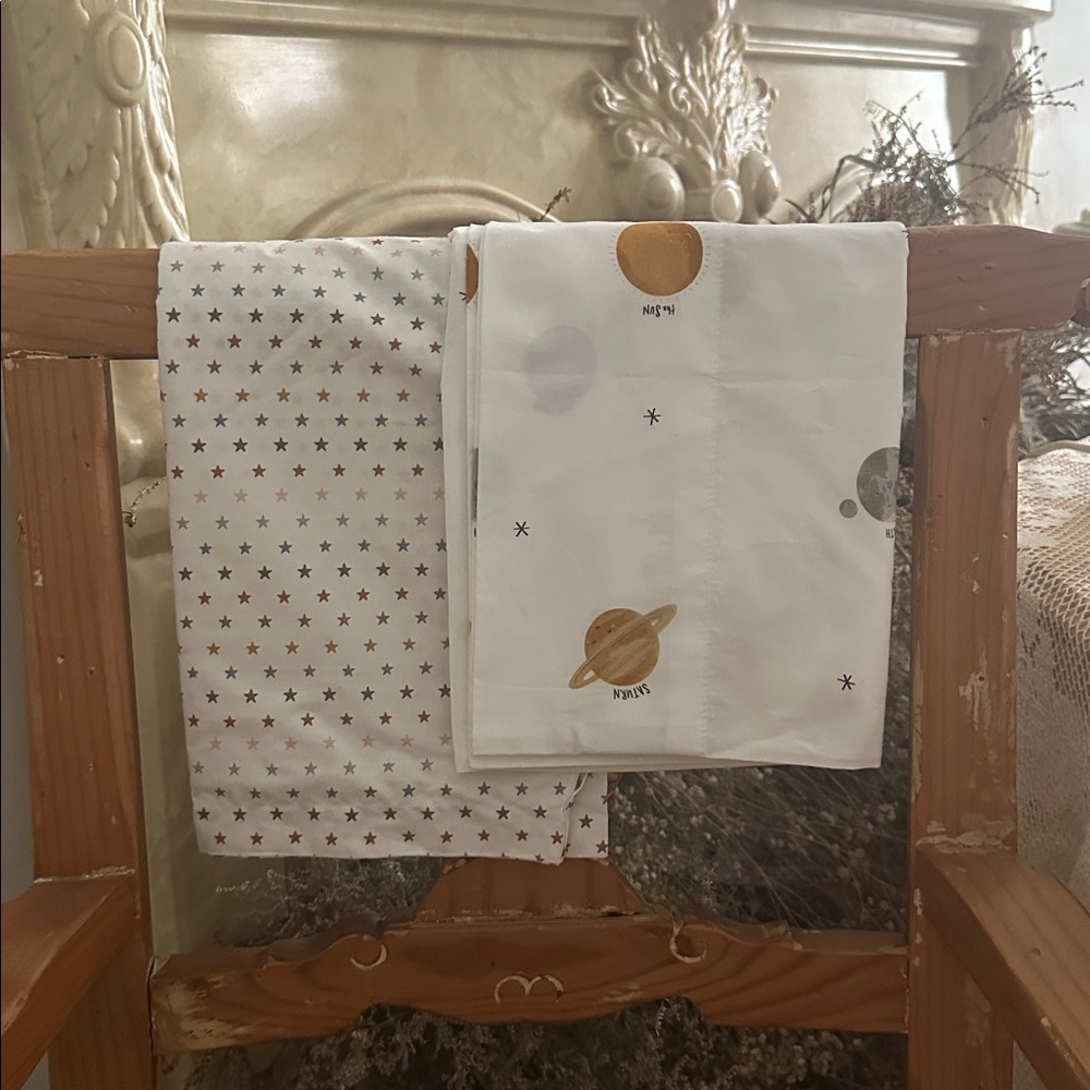 BRAND NEW Crate and Barrel Kids Standard Pillowcases